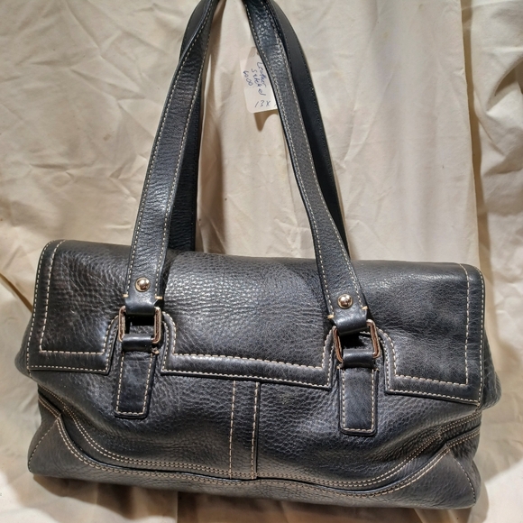 Coach leather satchel - Picture 7 of 10
